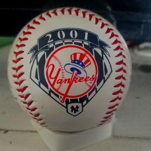 2001 signed  baseball